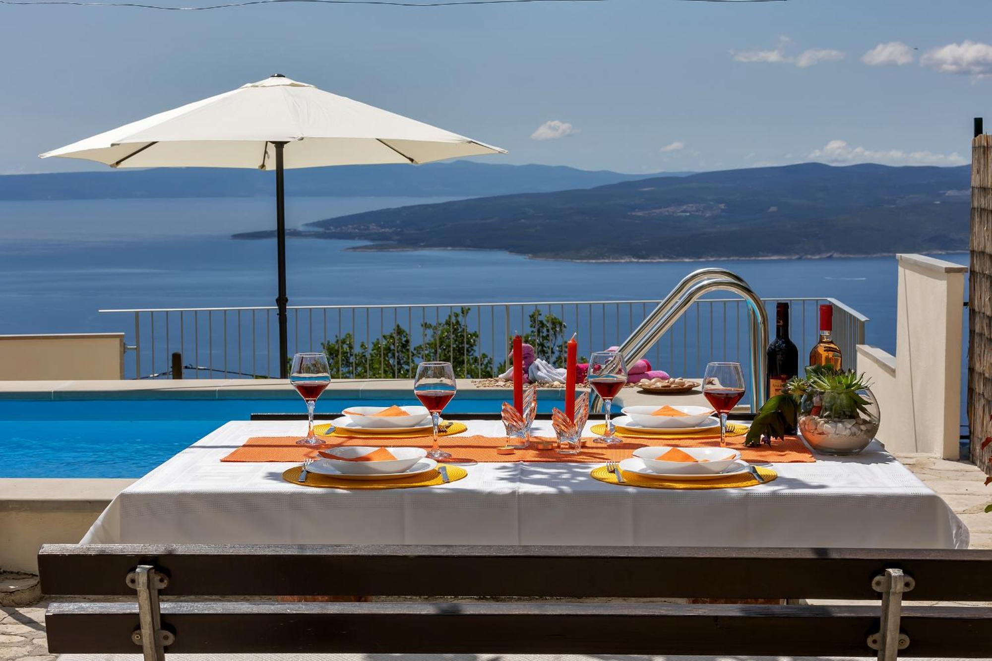 Holiday Home Marta With Heated Pool,Grill,Sea View Bast Buitenkant foto